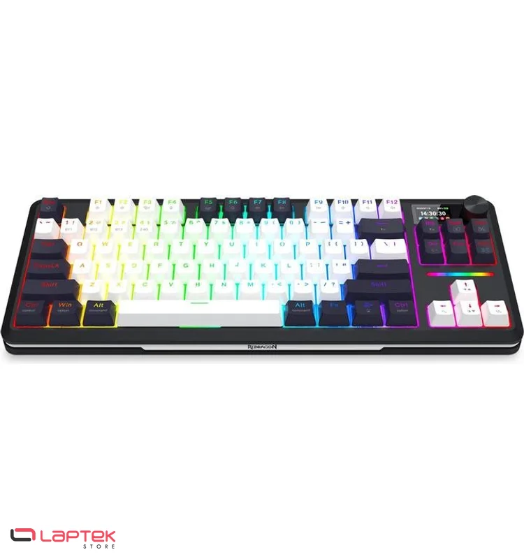 CLAVIER REDRAGON MECANIQUE WILDSLASH LCD PRO K746WB-RGB-PRO REDRAGON  - Miniature 2