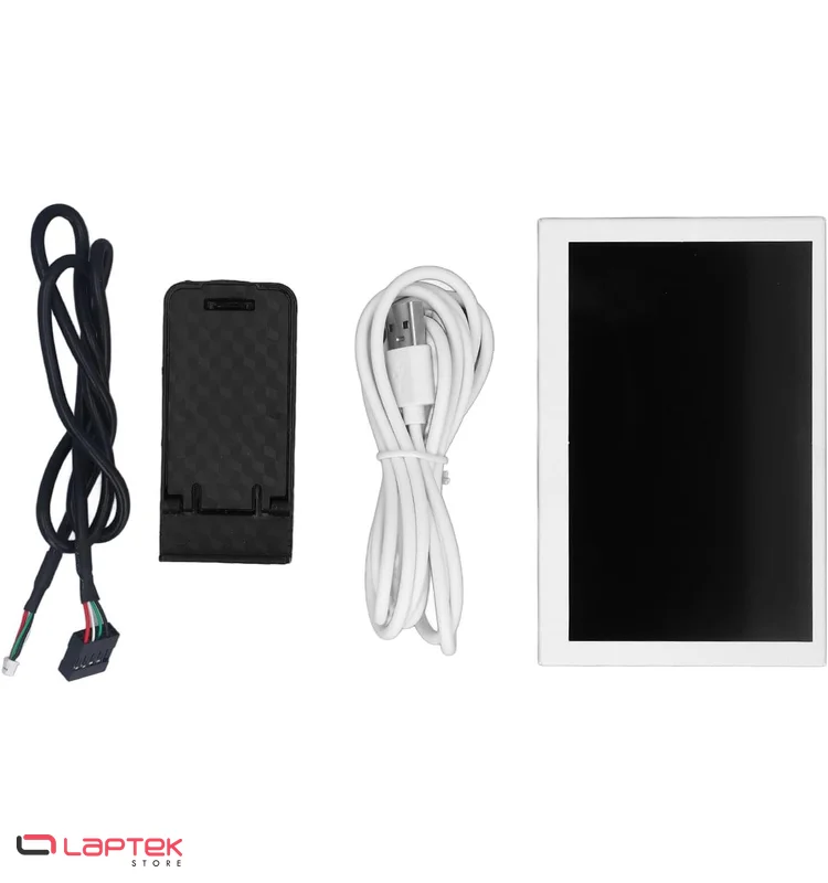 Écran de Monitoring 5" IPS - USB Simple - Compatible AIDA64 & Vidéo Dynamique White - Miniature 2