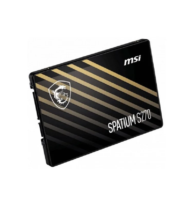 Disque dur Interne SSD MSI Spatium S270 SATA 2.5" / 480 Go MSI - Vue 1 | Laptek Store Tunisie