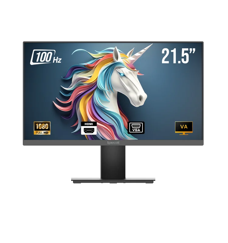 Ecran Gamer - REDRAGON THUGGA II 21.5" 100Hz VA LED FULL HD REDRAGON  - Vue 1 | Laptek Store Tunisie