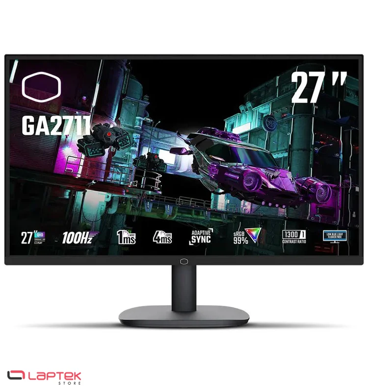 Ecran Gamer – COOLER MASTER GA2711 27″ 100Hz, 2K, QHD,IPS Cooler Master - Vue 1 | Laptek Store Tunisie