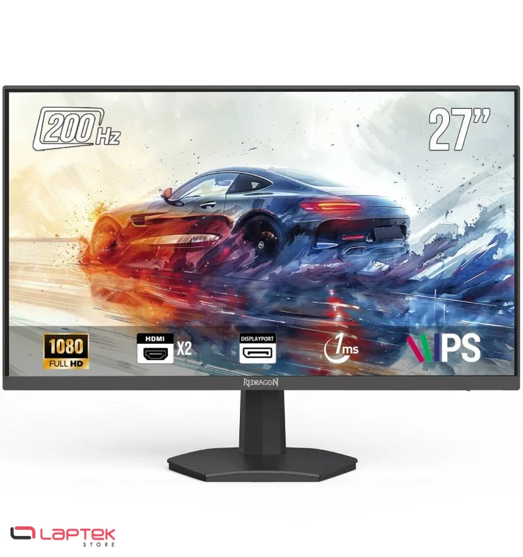 Ecran Gamer – REDRAGON Mirror III | 27″ | 200Hz | IPS REDRAGON  - Vue 1 | Laptek Store Tunisie