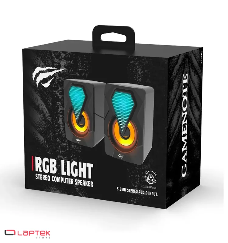 HAUT-PARLEUR GAMER USB HAVIT SK210MINI RGB HAVIT - Vue 1 | Laptek Store Tunisie