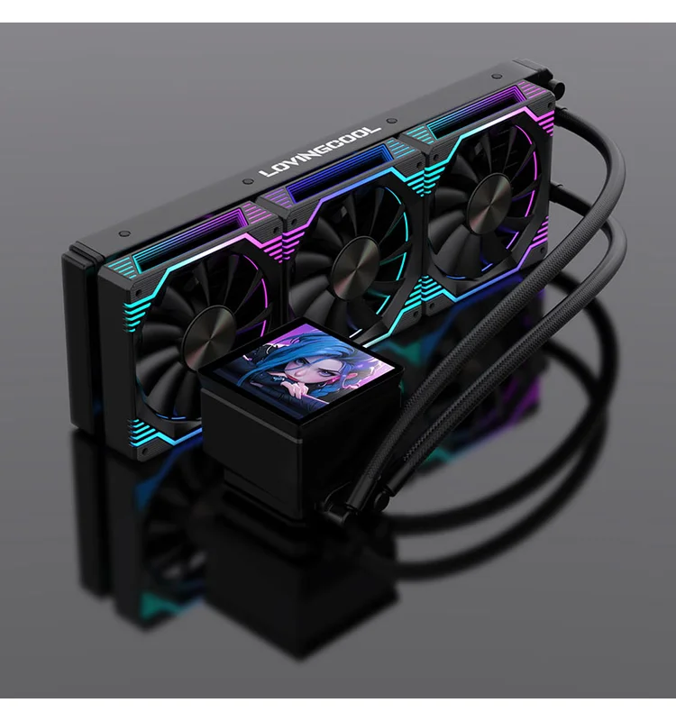 Kit WaterCooling GameMax KP-W360 Black LOVINGCOOL  - Vue 1 | Laptek Store Tunisie