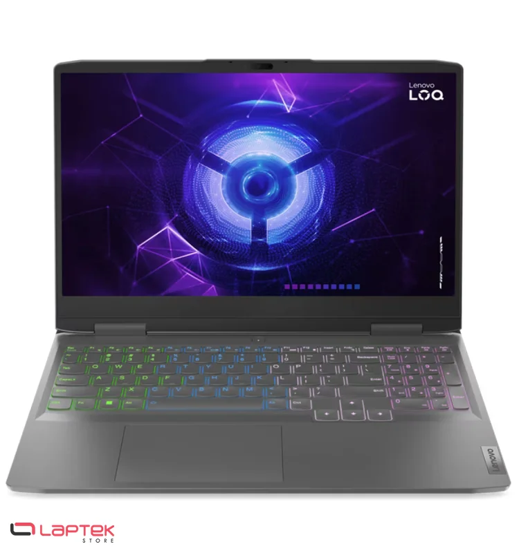 Lenovo LOQ 15IRX9E | i5-12450HX | RTX 3050 | 16GB DDR5 |512 GB NVMe Lenovo - Vue 1 | Laptek Store Tunisie