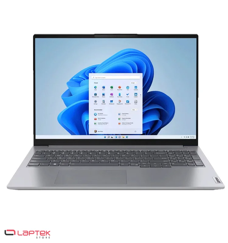 Lenovo ThinkBook 16 Gen 8/Intel Core 5 210H/16 Go RAM DDR5 5600 Mhz/ 512 Go SSD Nvme - Vue 1 | Laptek Store Tunisie