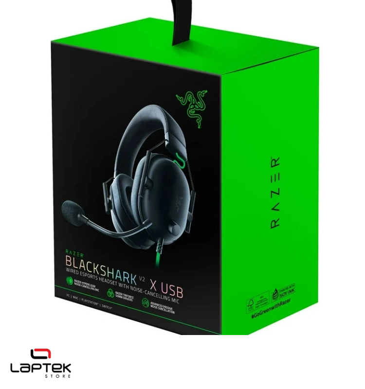 MICRO CASQUE GAMER – RAZER BLACKSHARK V2X – NOIR RAZER - Miniature 4