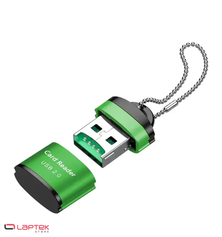 Mini Lecteur de cartes mémoire Micro SD avec Sangle - Miniature 3