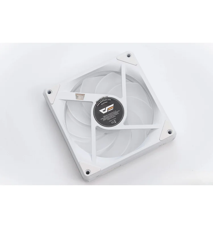 Pack 3 Ventilateurs AIYOUNGO GAUSS FAN White – 120mm, Pales Inversées (Reverse Blade) & ARGB - Miniature 5