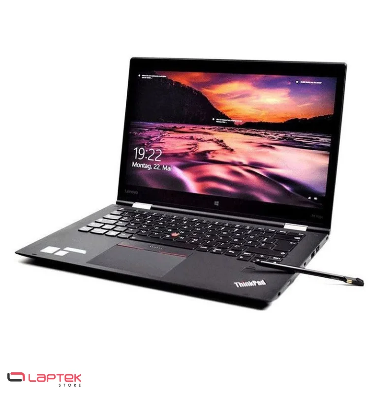 PC Portable Convertible Lenovo ThinkPad X1 Yoga - Core i7 vPro - 16Go RAM - Tactile & Stylet Lenovo - Vue 1 | Laptek Store Tunisie