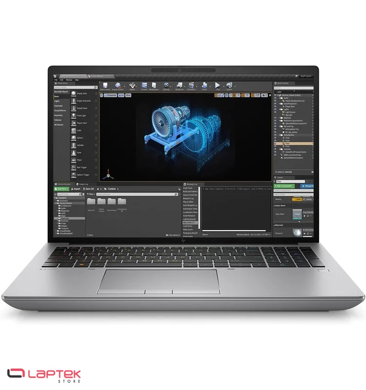 Pc Portable Workstation HP ZBook Fury 16 G10 - i7-13850HX - 32Go DDR5 - RTX™ 3500 Ada (12Go) HP - Vue 1 | Laptek Store Tunisie