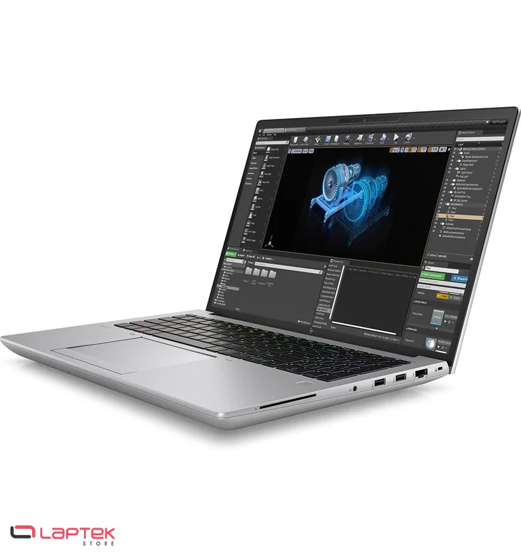 Pc Portable Workstation HP ZBook Fury 16 G10 - i7-13850HX - 32Go DDR5 - RTX™ 3500 Ada (12Go) HP - Miniature 5