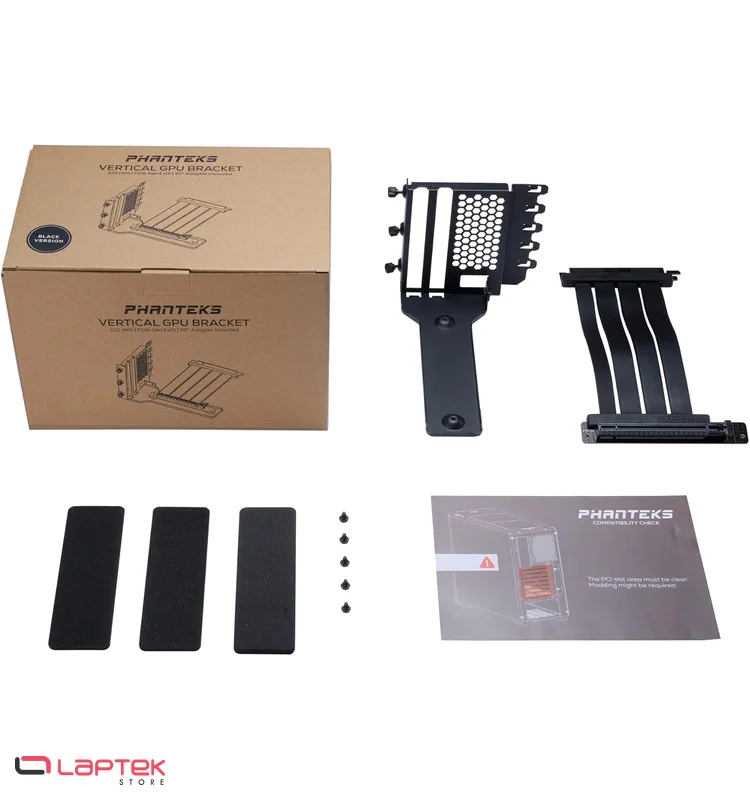 PHANTEKS Phanteks Câble Vertical PCI Express x16 164 Pin 220MM Noir - Miniature 5