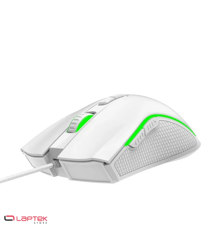 Souris Gamer USB HXSJ A869 Blanc - RGB HXSJ - Miniature 5