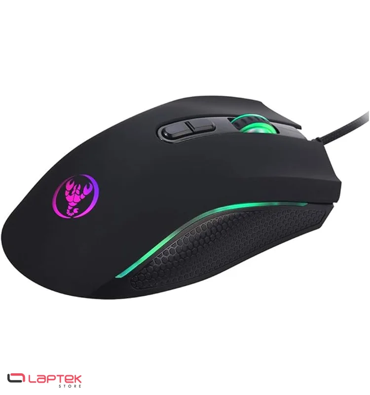 Souris Gamer USB HXSJ A869 Noir - RGB HXSJ - Miniature 3