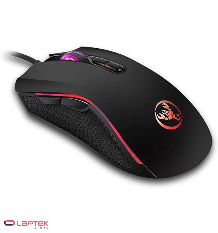 Souris Gamer USB HXSJ A869 Noir - RGB HXSJ - Vue 1 | Laptek Store Tunisie