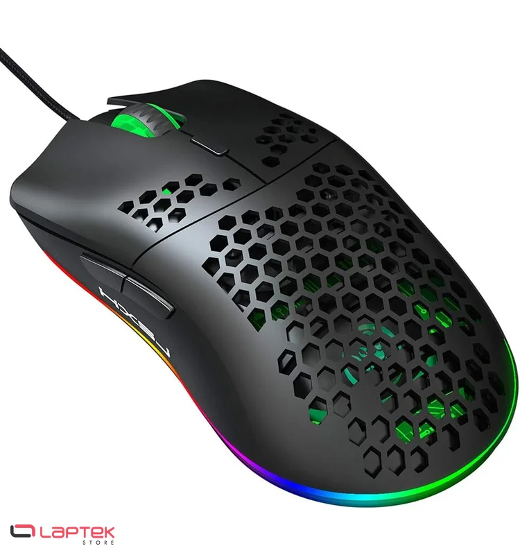 Souris Gamer USB HXSJ J900 Blanc - RGB  HXSJ - Vue 1 | Laptek Store Tunisie
