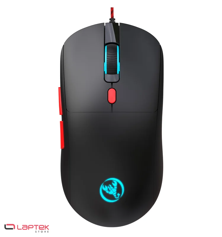 Souris Gamer USB HXSJ X200 Noir - RGB 125Hz HXSJ - Miniature 3