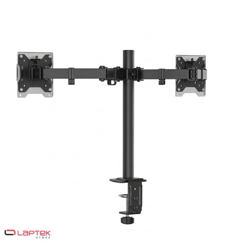 Support pour Bureau SBOX  Pour 2 Ecran LCD 17" - 27" SBOX - Vue 1 | Laptek Store Tunisie
