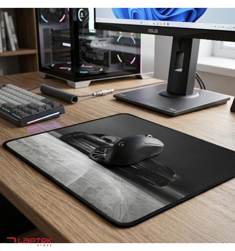 Tapis De Souris Gamer 30*35 Porsche Taycan - T000077 - Miniature 2