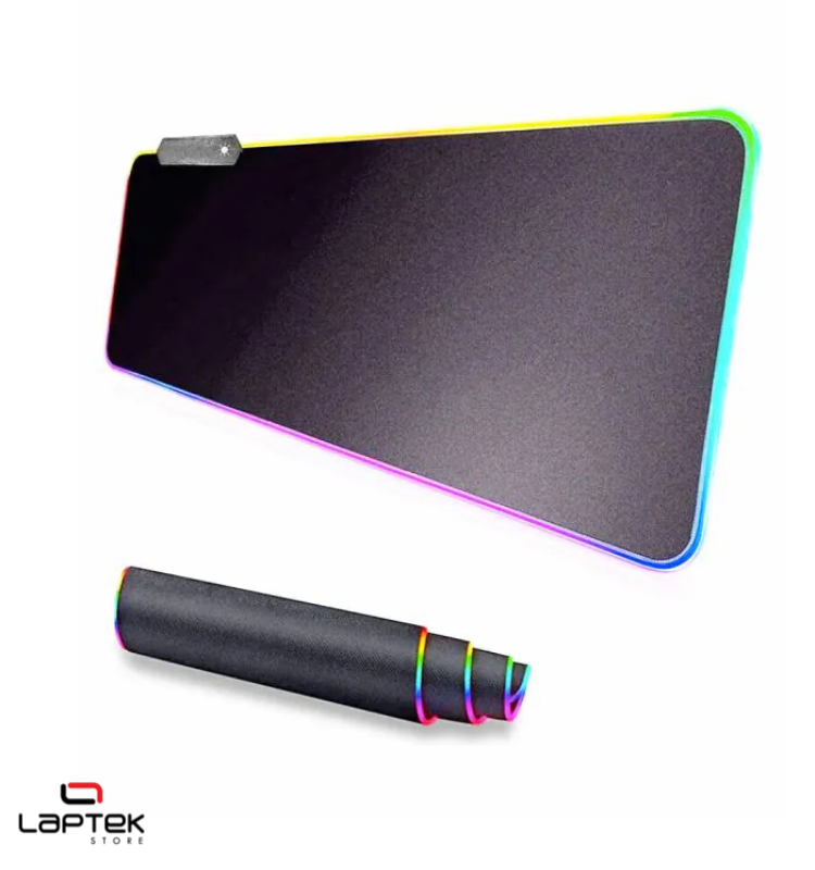 Tapis de Souris Gamer Led XXL 400 x 900 mm RGB - Noir - Miniature 2