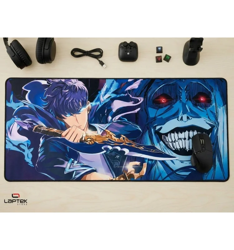 TAPIS Gamer XXL Solo Leveling - Vue 1 | Laptek Store Tunisie