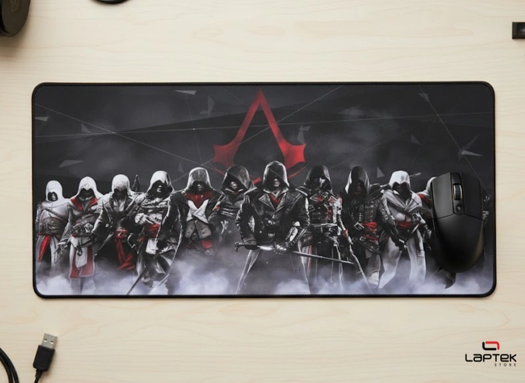 TAPIS XXL ASSASSIN'S CREED BLACK