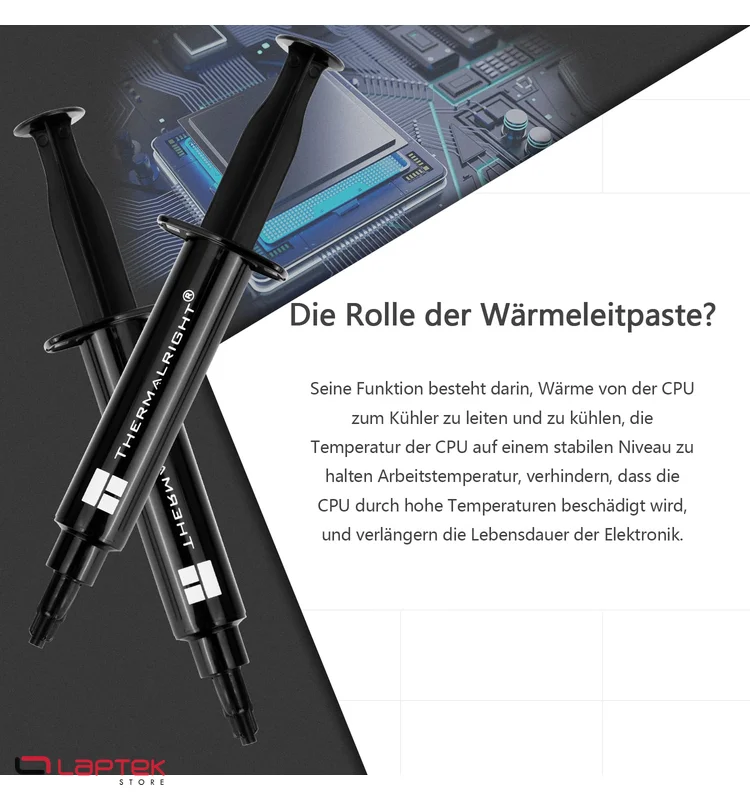 Thermalright TF7 2 g – Pâte Thermique Haute Performance pour CPU, GPU et Dissipateurs – Conductivité 12.8 W/m·K avec Spatule Thermalright - Miniature 3