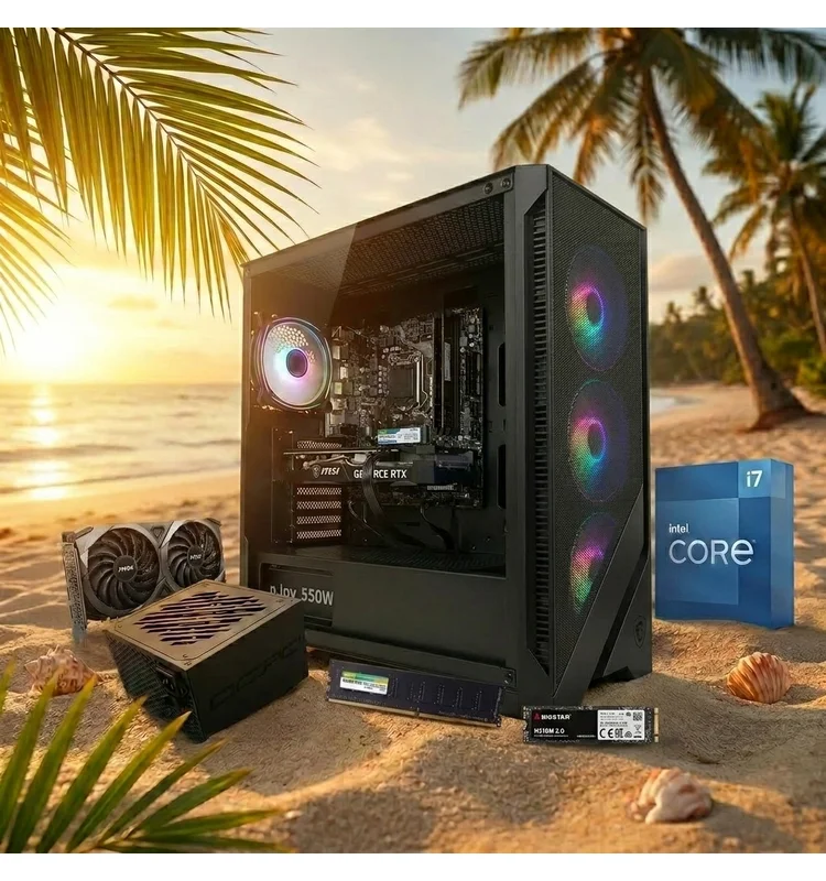 Unite Gamer Intel Core i7-11700 | RTX 3050 | 16G Ram | 256 GB NVMe - Vue 1 | Laptek Store Tunisie
