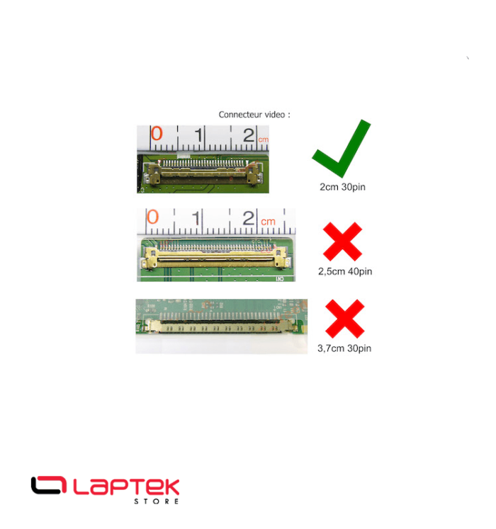 Afficheur 15.6" LED Slim 30 PIN – Image 2
