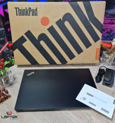 Lenovo ThinkPad E15 Gen 3 15,6_ – Ryzen 5 5500U – 16 Go RAM – 512 Go SSD NVMe – Full HD IPS – PC Portable Professionnel