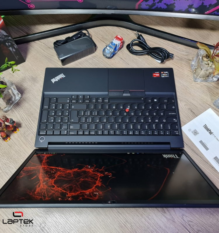Lenovo ThinkPad E15 Gen 3 15,6_ – Ryzen 5 5500U – 16 Go RAM – 512 Go SSD NVMe – Full HD IPS – PC Portable Professionnel