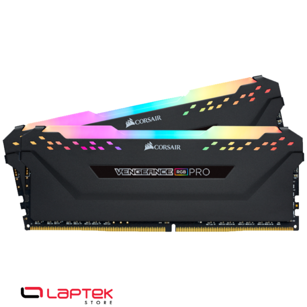 Barette Mémoire Corsair Vengeance RGB PRO SL 32 GO (2X16GO) 3200 MHZ CL16 – CMH32GX4M2E3200C16W