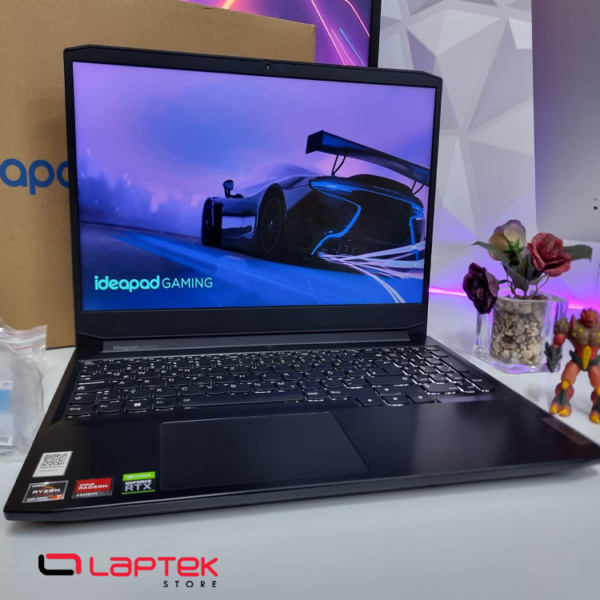 Lenovo IdeaPad Gaming - Résolution 4K - 120 Hz - AMD Ryzen 7 5800H - 16 Go RAM DDR4 3200Mhz - RTX 3050 TI 4Go - 512 Go SSD Nvme - 2990 TND