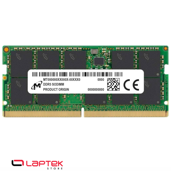 Micron SODIMM 8GB PC5 DDR5 4800 1Rx16 MTC4C10163S1SC48BA1-tunisie