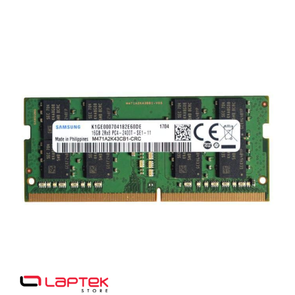 Samsung 16GB DDR4 PC4-19200, 2400MHz, 260 PIN SODIMM, CL 17, 1.2V, ram Memory Module