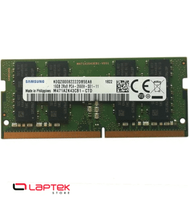 Samsung 16GB DDR4 PC4-21300, 2666MHZ, 260 PIN SODIMM