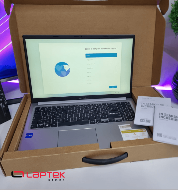 ASUS VivoBook 15 - 15.6 Pouces FHD - i5-13500H - 16 Go RAM DDR4 - 512 Go SSD Nvme - tn