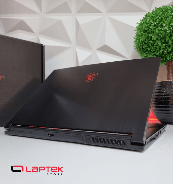 Gamer MSI GF63 - 144 Hz - i5 10ème Gén - 16 Go RAM DDR4 - GTX 1650 TI MAXQ 4Go - 512 SSD NVMe