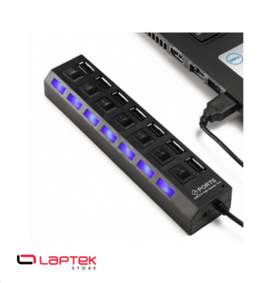 HUB 7 PORTS USB INTERREPTEUR