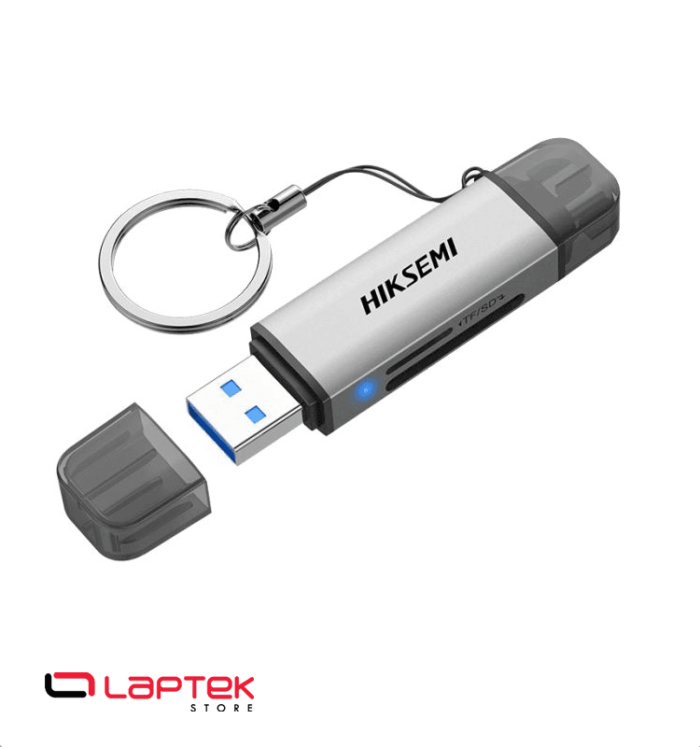LECTEUR DE CARTE DE STOCKAGE 2EN1 HIKSEMI CR01 - GRIS