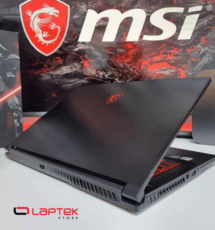 Pc Gamer MSI GF63 - i7 10ème Gén - 16Go RAM DDR4 - GTX 1650 TI MAXQ 4Go - 512 SSD NVMe