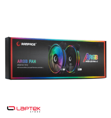 VENTILATEUR RAMPAGE RB-K12 LED ARGB 120 X 120