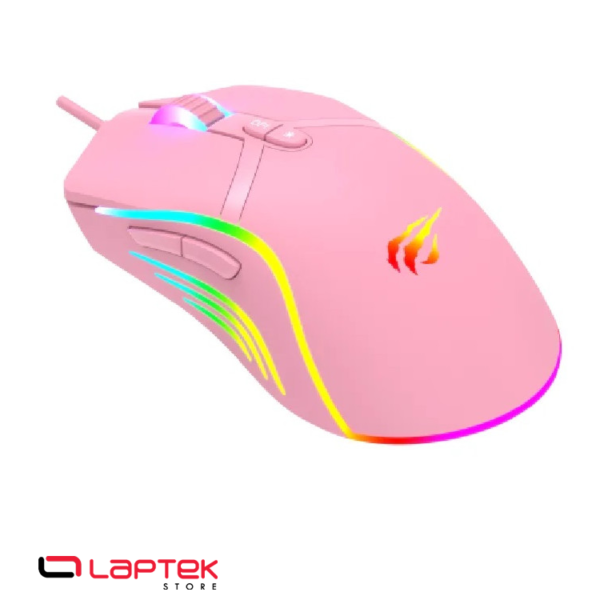 SOURIS-OPTIQUE USB GAMER HAVIT-HV-MS1026 ROSE