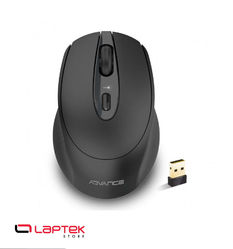 ADVANCE SOURIS FEEL BLACK SANS FIL-1600DPI