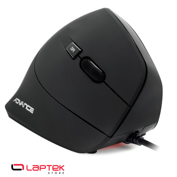 ADVANCE SOURIS FILAIRE ERGONOMIQUE VERTICALE PLUS