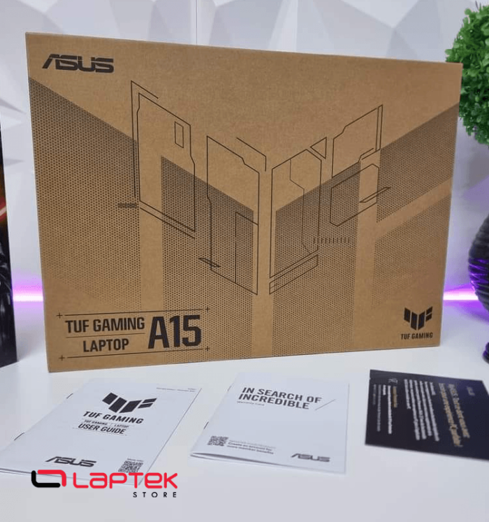 Asus TUF Gaming A15 - 144 Hz - Ryzen 5 7535HS - RGB - 16 Go RAM DDR5 - RTX 2050 4Go - 512 Go SSD Nvme