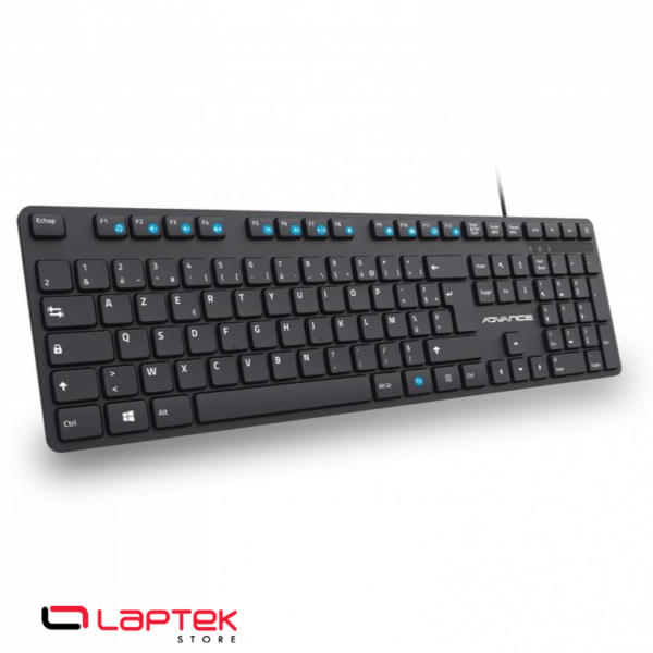 CLAVIER Advance Silencieux Filaire-CLA-5100