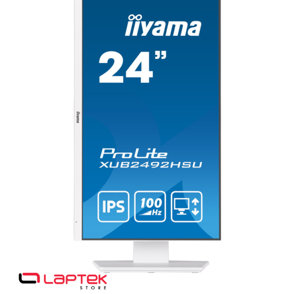 ÉCRAN IIYAMA PROLITE XUB2492HSU-W6 24 IPS FULL HD - 100 HZ - BLANC