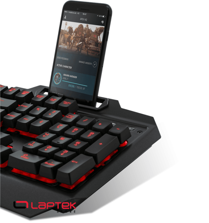SOG Clavier Elite K40 Semi-Mecanique RGB 9 modes ALU
